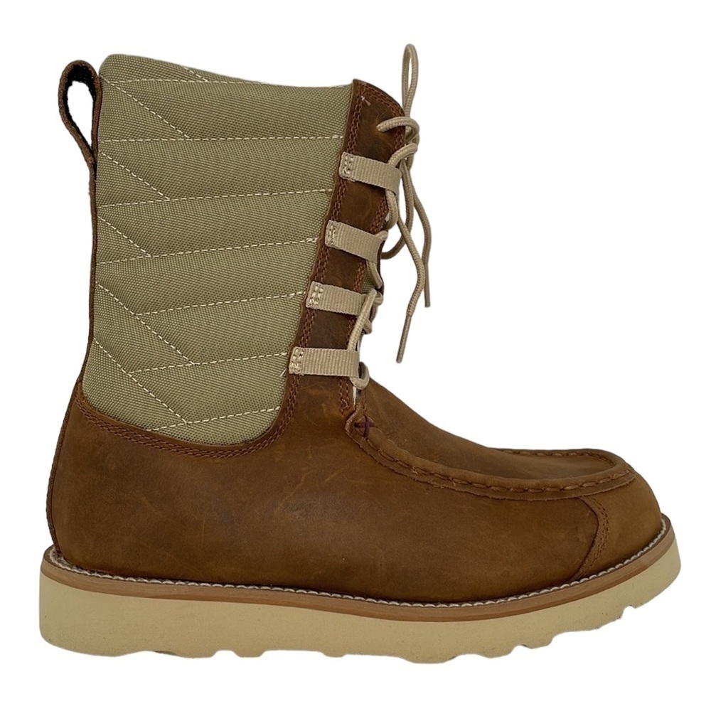 Twisted X Boots NWT Women’s 8” Wedge Sole Oiled Saddle and Tan Size 6 1/2 6.5 - Picture 9 of 14